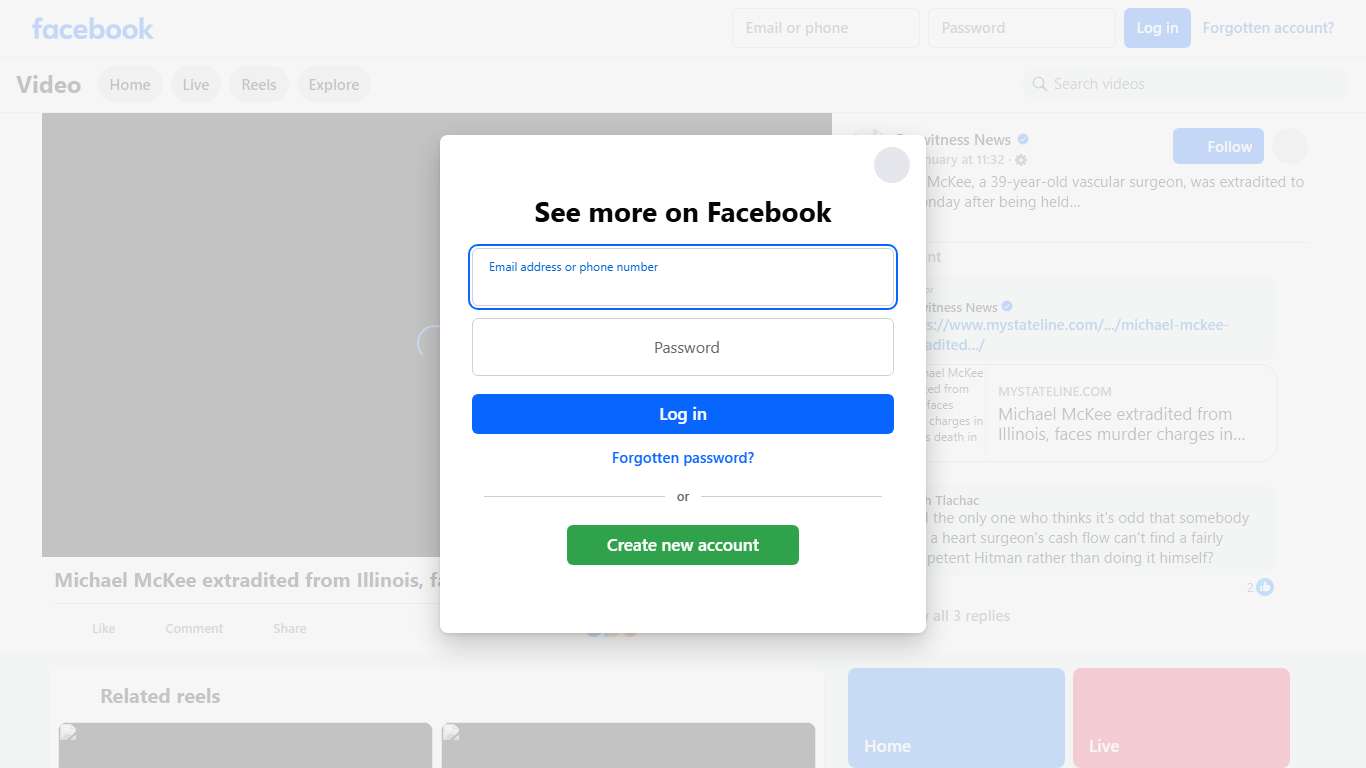 Dr. Michael McKee, a 39-year-old vascular surgeon, was extradited to Ohio on Monday after being held at the Winnebago County Jail. He faces four counts of aggravated murder in connection with the deaths of Monique Tepe and her husband, Spencer, who were found dead in their home on Dec. 30. Click the link in the comments to read the full story. Eyewitness News Facebook